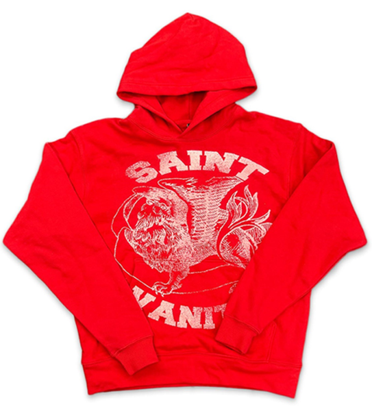 Saint Vanity Red Hoodie