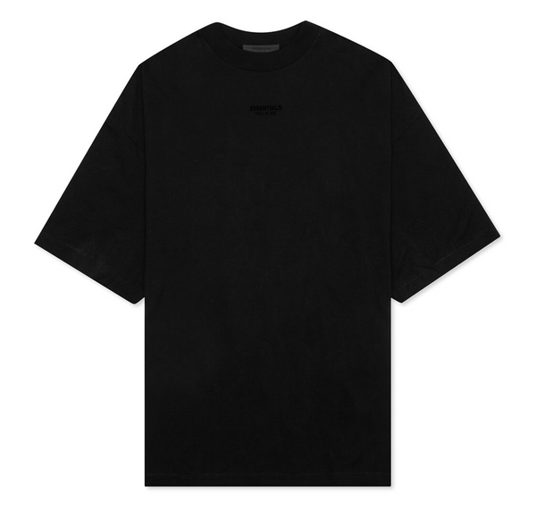 Fear of God Essentials T-Shirt (FW) 'Jet Black'